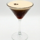 Como espresso martini, pero con cocuy