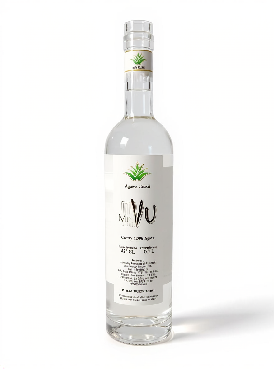 Botella de Cocuy Mr VU Botella de Cocuy Mr VU